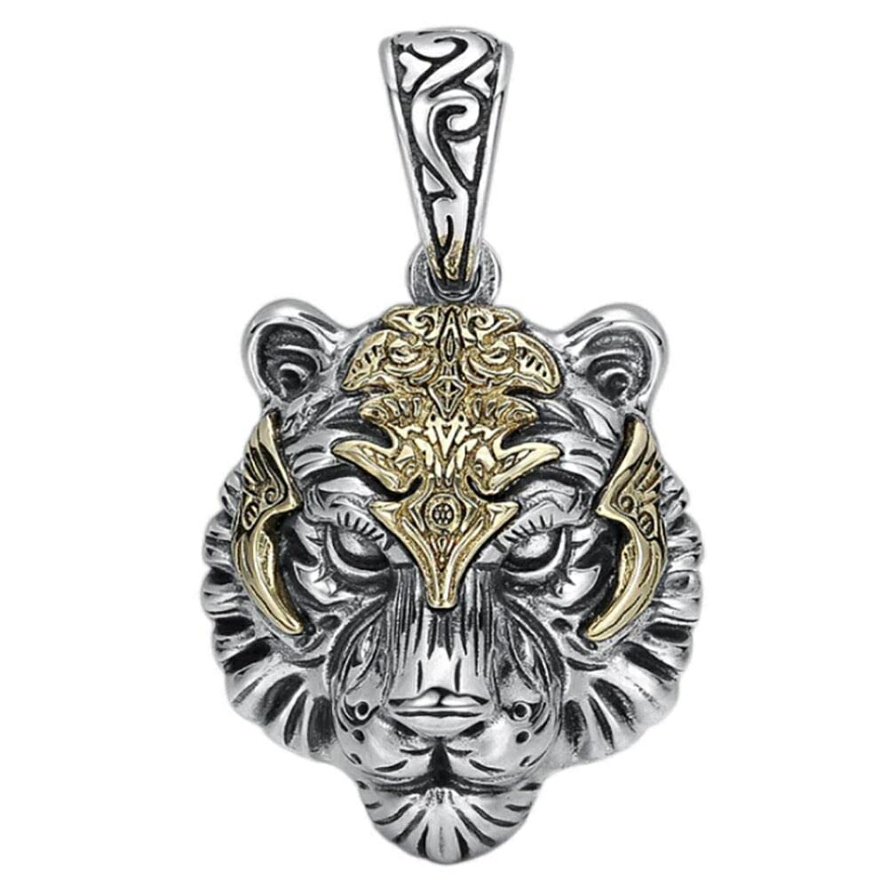 Amazon | ネックレス 虎 トラ タイガー Tiger 首輪 アクセサリー