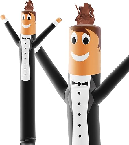 LookOurWay Air Dancers - Tubo inflable para hombre, tubo inflable de 10 pies de alto para promoción de negocios (soplador no incluido), temática de