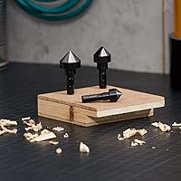 Vista 3 de wolfcraft Herramienta Acero Avellanador Set 3 Pcs., Hexagon Shank I 2584000