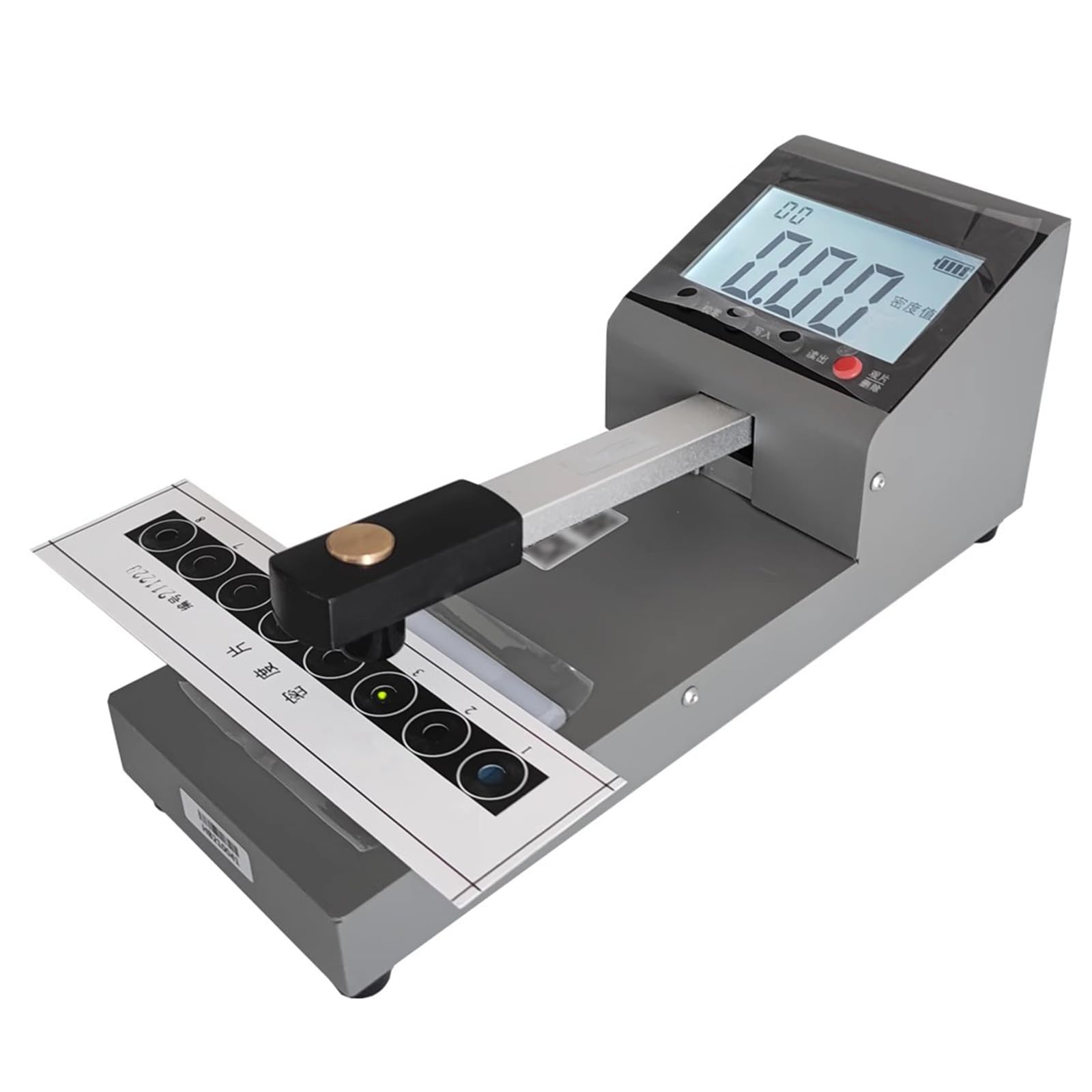 Densimètre Noir Et Blanc, Densitomètre De Transmission, avec Écran LCD, Plage De Mesure 0 À 4,5 D, Ouverture Ф2 Mm, Erreur De Répétition ± 0,01 D pour La Valeur De Densité