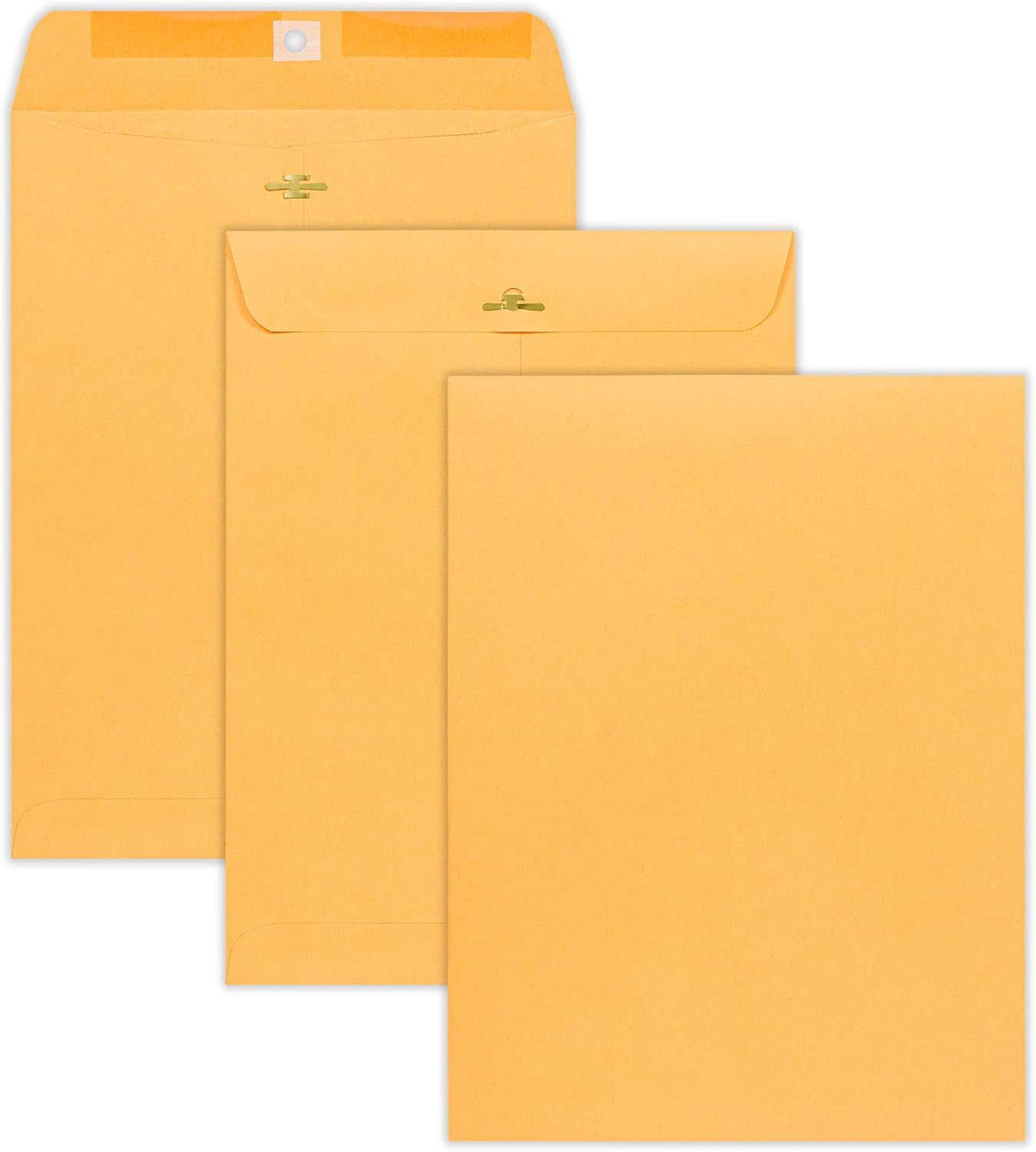 EnDoc 9x12 Clasp Envelopes 10 Pack Brown Kraft Catalog