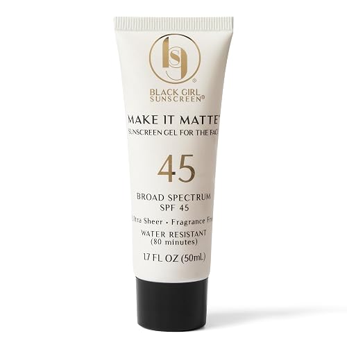 Black Girl Sunscreen Make It Matte SPF 45 Gel 1.7 Fl Oz