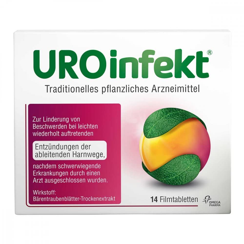 UROINFEKT Filmtabletten, 864 mg – 14 Stück, PZN 16622123
