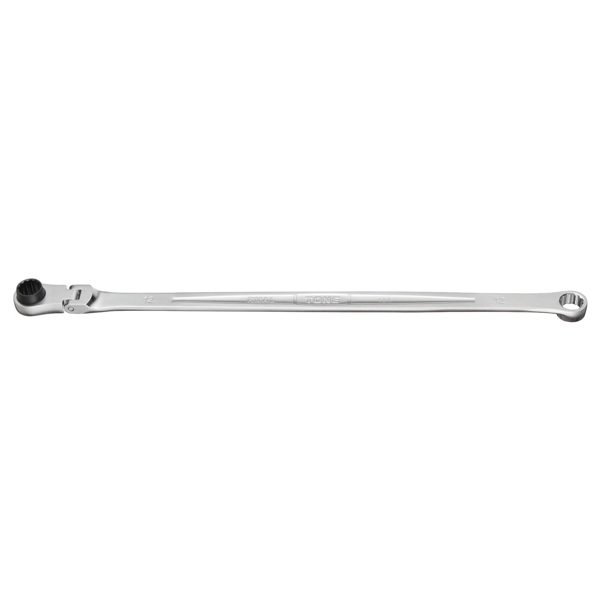 TONE RMA-12L Extra Long Ratchet Offset Wrench 12mm 13.8in Box End Japan