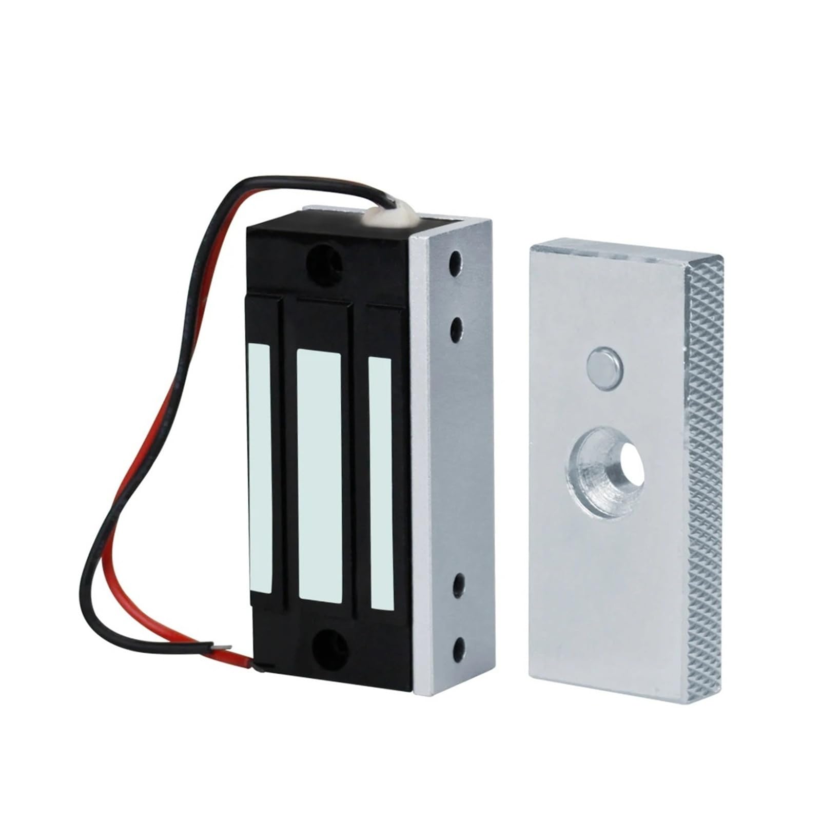 Powsi One Color Dc12v 60Kg Electromagnetic Lock Mini Electric Magnetic Door Locks Cabinet Locker Maglocks Fail Safe Access Control System Kit