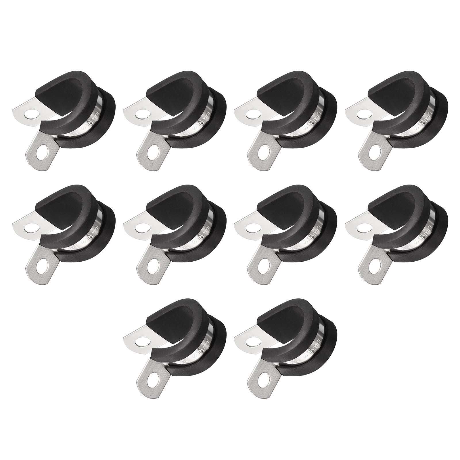 Unifizz 24Pcs 5/8 Inch(16mm) Cable Clamp