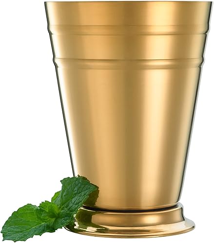 Miniatura 4 de Barfly Copa Julep Deluxe 13.5oz Chapado en Oro