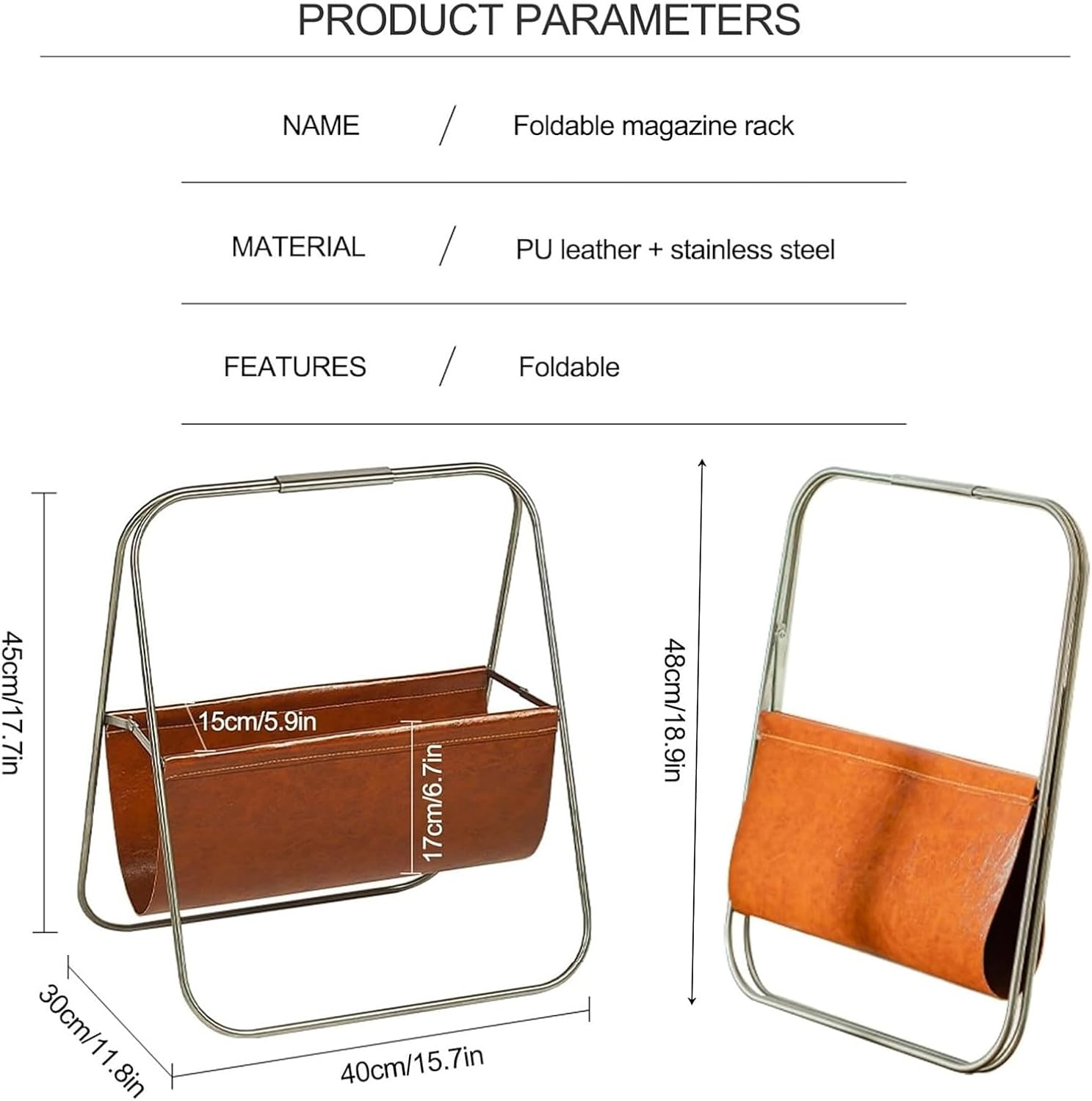 Magazine Rack,Book Display Rack, Portable Magazine Rack Literature Floor Stand Brochure Organizer for Magazines/Books/Newspapers/Tablets