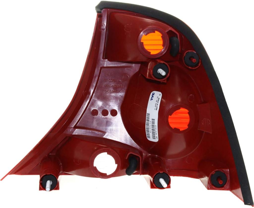 CarLights360: For Ford Focus Tail Light Assembly 2000 2001 2002 2003 Driver Side For FO2800187 | 2S4Z 13405 AA