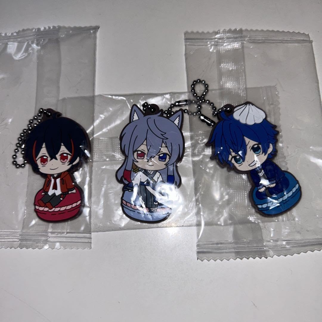 カラフルピーチ キーホルダー サンリオ ゆあん どぬく なおきり のあ