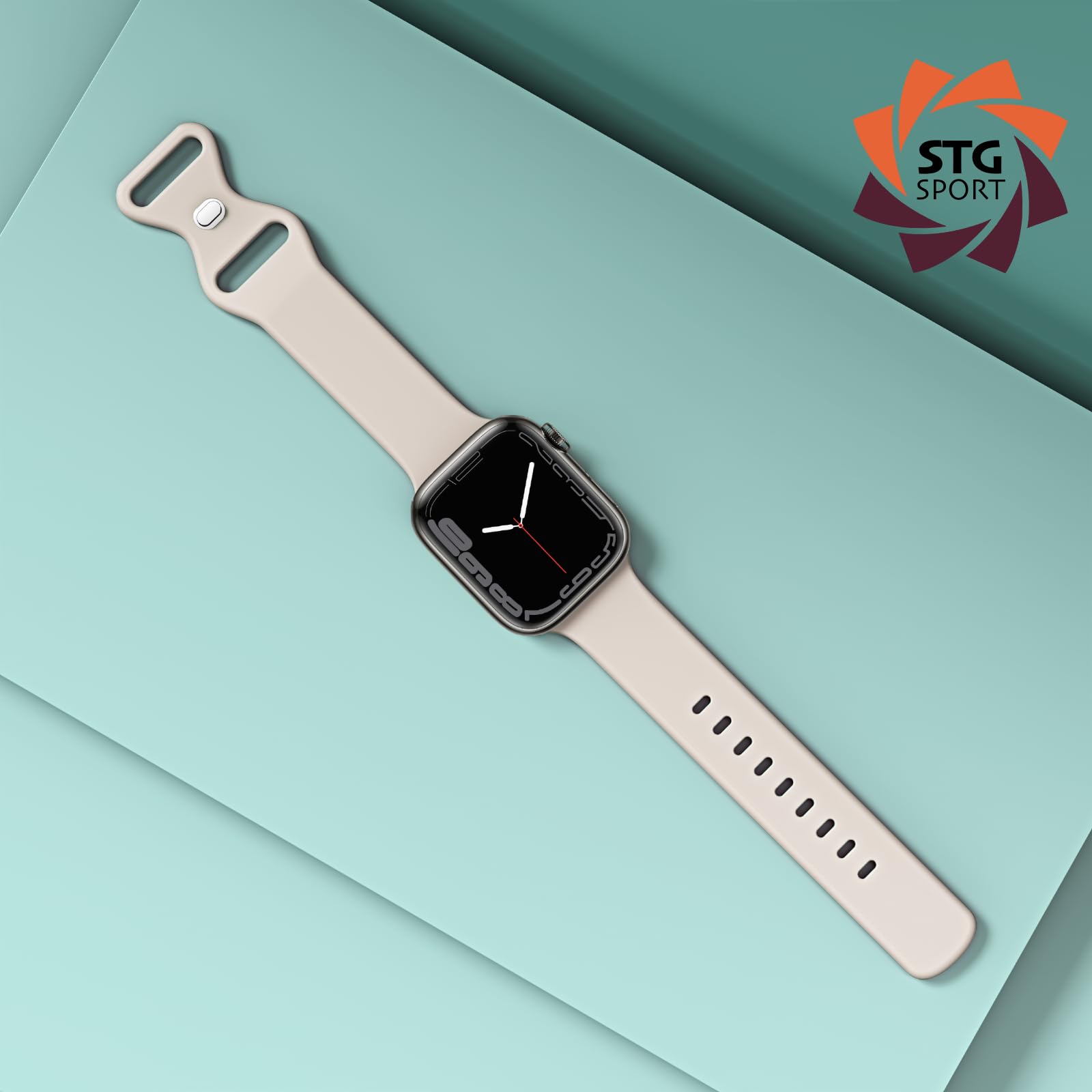 【LLOYD】Apple Watch l Strap 40(38)mm Genuine Apple Nike Nylon Sport Loop Watch Band - Olive Flak