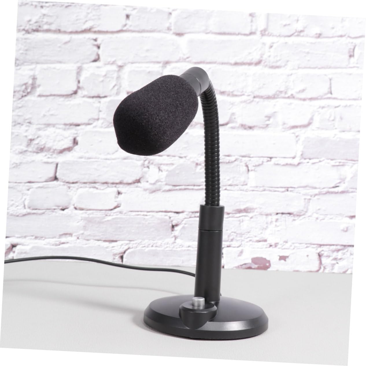 OKUMEYR 1Set USB Condenser Microphone with for Studio Recording Podcasting Live Streaming Black Designed to Minimize Background Noise Vocal Performance Easy Setup