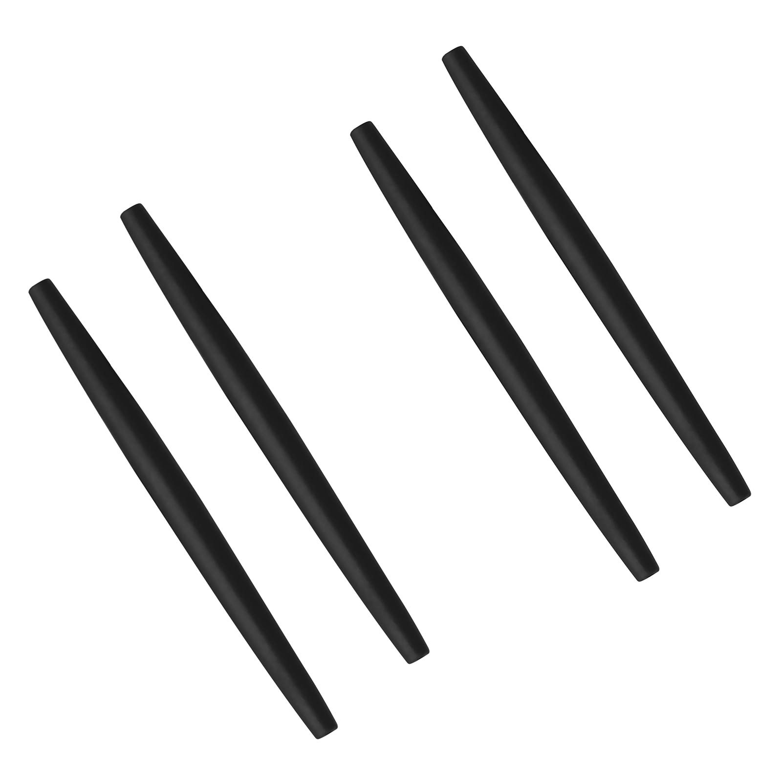 BLAZERBUCKBLAZERBUCK Replacement Ear Socks for Oakley Glass OX3024 OX3085 OX3144 OX5055 OX5113 OX5120 OX3133 - Black + Black