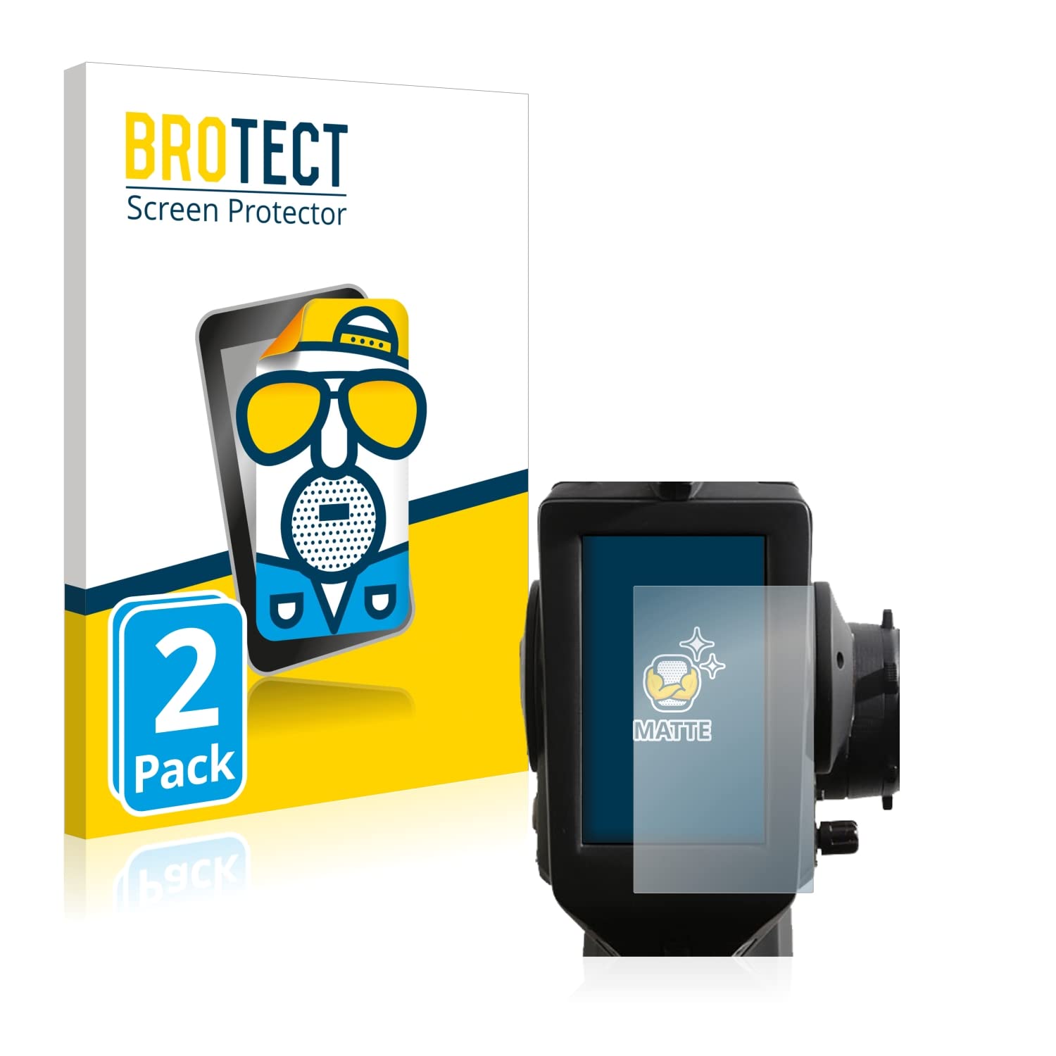 brotect Screen Protection Film 2-Pack Compatible with Spektrum DX6R Anti Glare Screen Protector [Matte, Scratch Proof]
