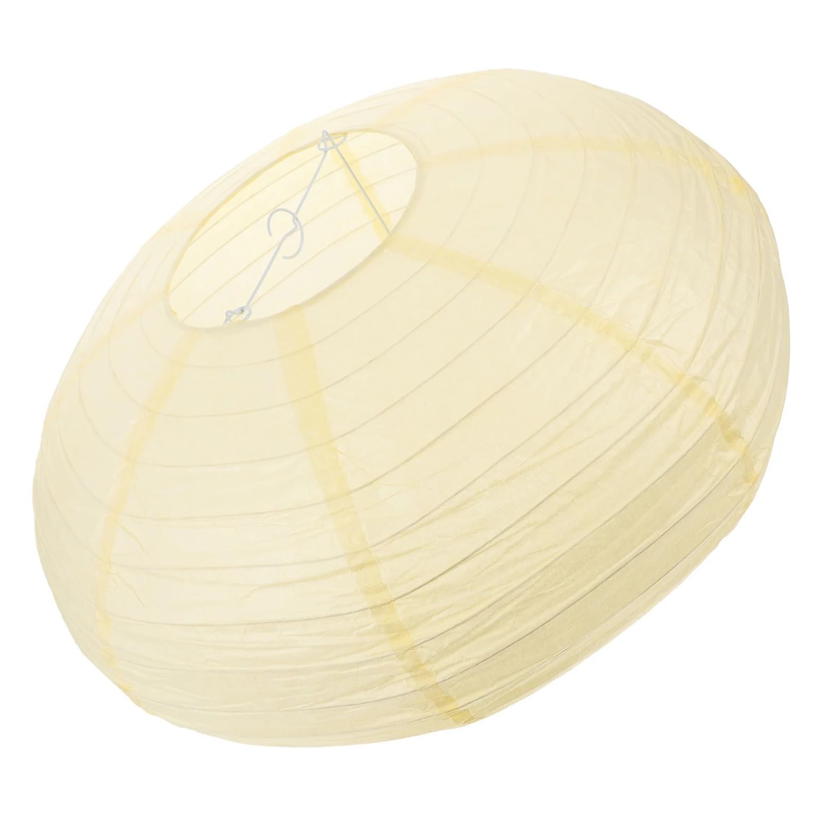 Lamp Shade Oval Round Lamp Shade Rice Paper Pendant Lampshade 40cm Hanging Chandelier Light Cover