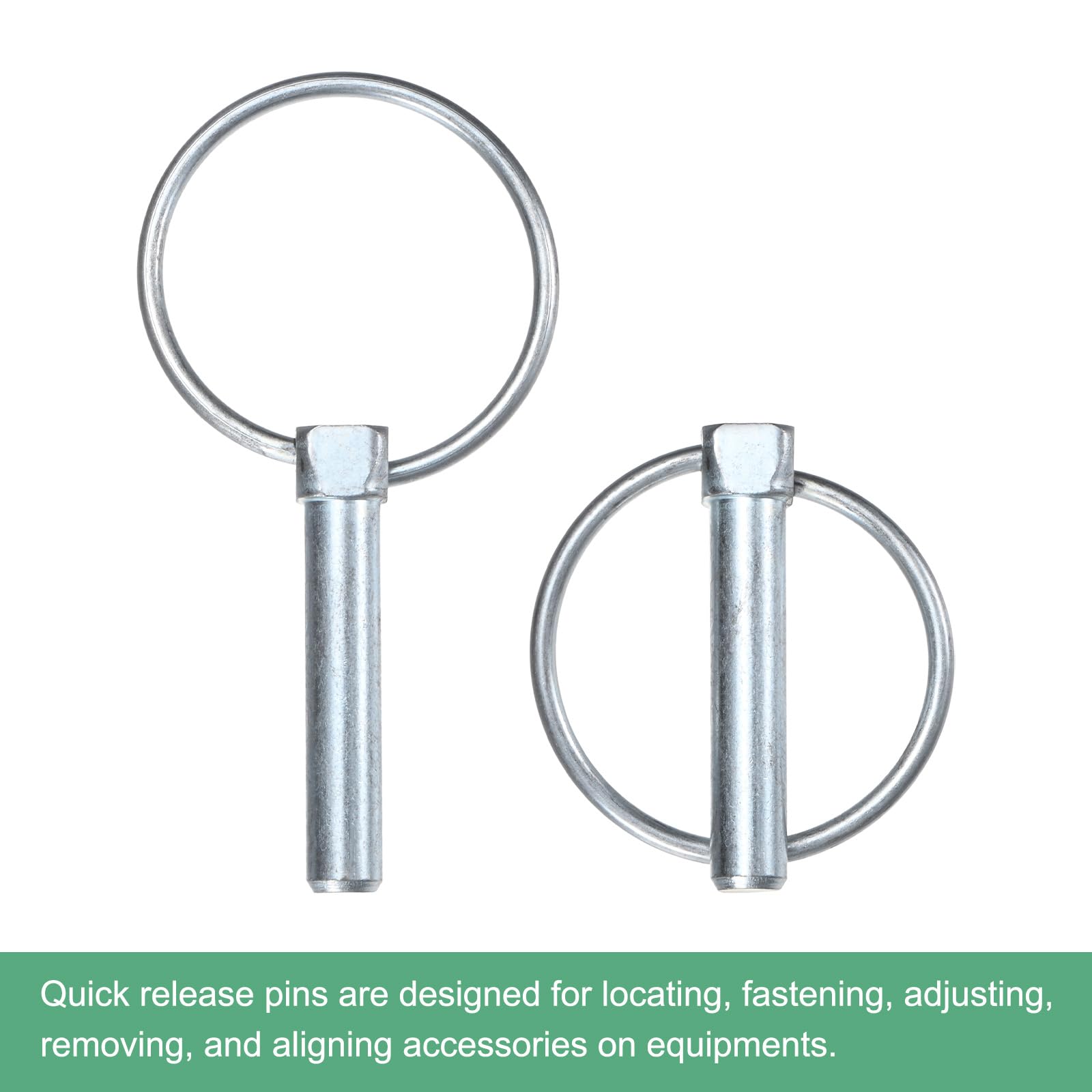 M METERXITY 4-Pack 25/64" Linch Pin with Ring - Image 4