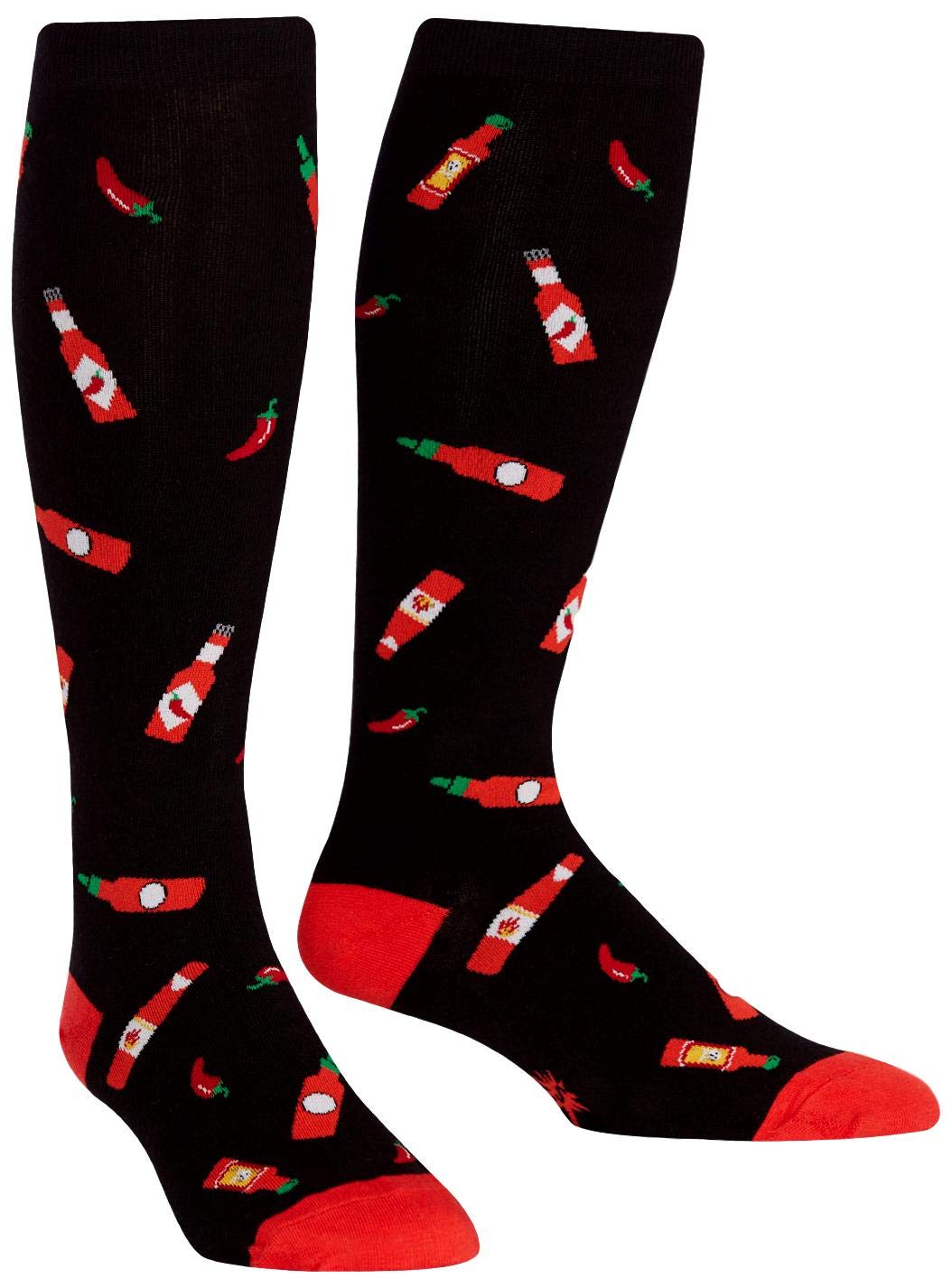 Wide Calf Stretch, Knee High Socks 
