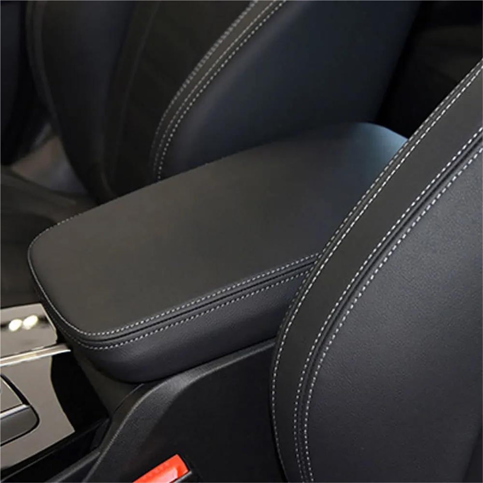 Auto Armlehnenbezug Mikrofaser Leder Autoinnenraum Für X3 2018-2023