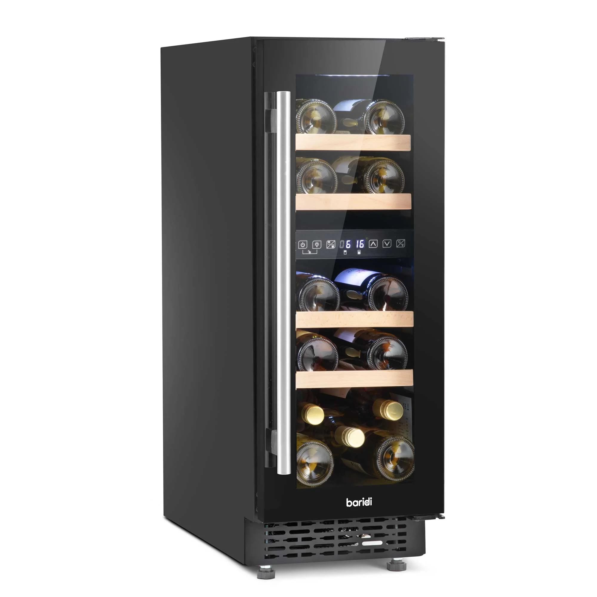 Baridi 20 Bottle Slim 30cm Built-In Wine Cooler with Digital Touchscreen Controls - DH203 — view 11