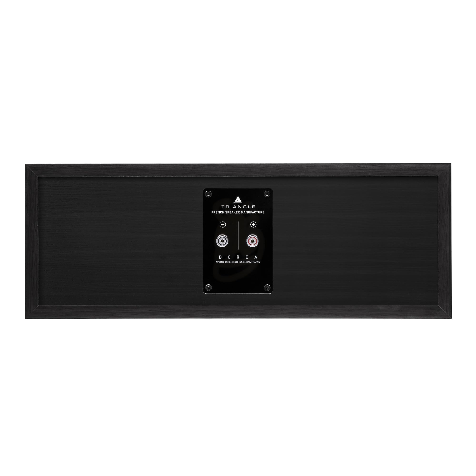 Triangle - Enceinte Centrale Home-Cinéma BOREA BRC2-2 Voies - Puissance Admissible 120W - Rendement 91 DB/W/m - Bass Reflex - 580 x 200 x 260 mm - Noir (Pièce)