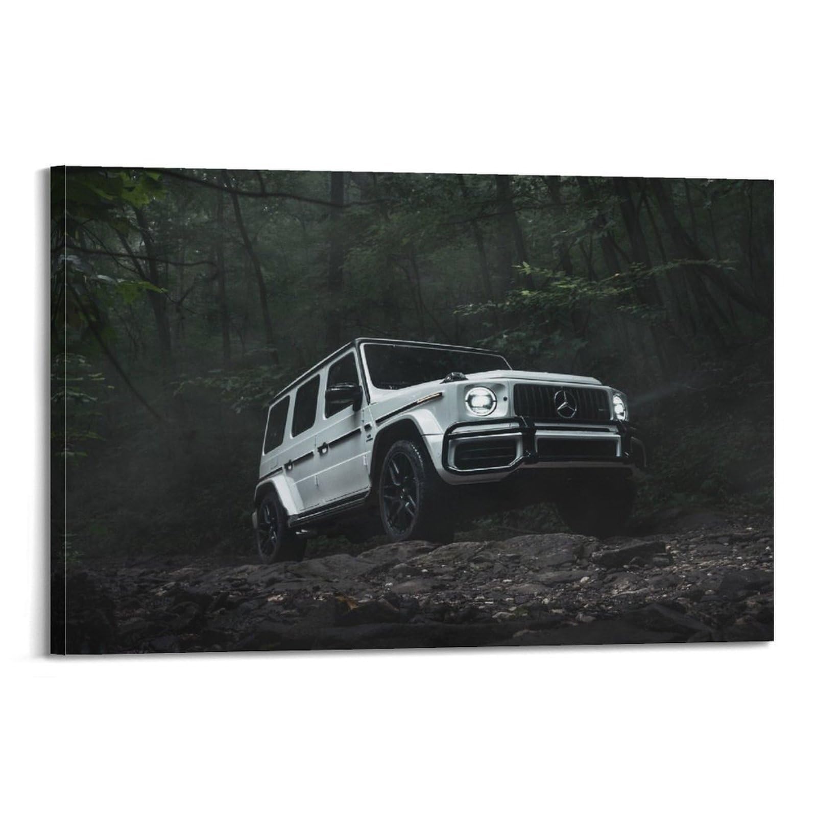 Okngb Frame-Style G63 W463 G-Wagon Off-Road Suv Vehicle Poster Poster Decorative Painting Canvas Wall Posters And Art Picture Print Modern Family Bedroom Decor Posters 24X36inch(60X90cm)