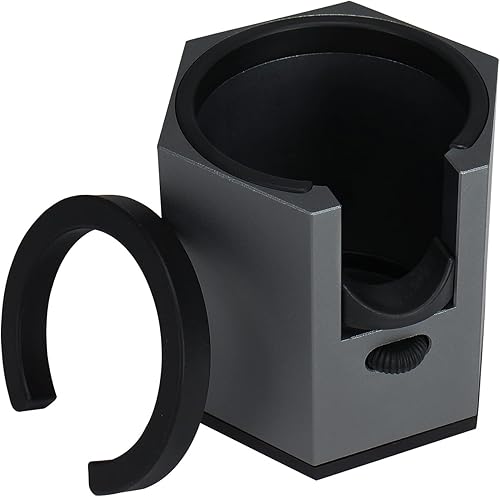 Miniatura 10 de DIBTSA Soporte para portafiltro de café, estación de amortiguación expreso de aleación de aluminio para la mayoría de portafiltro de café de