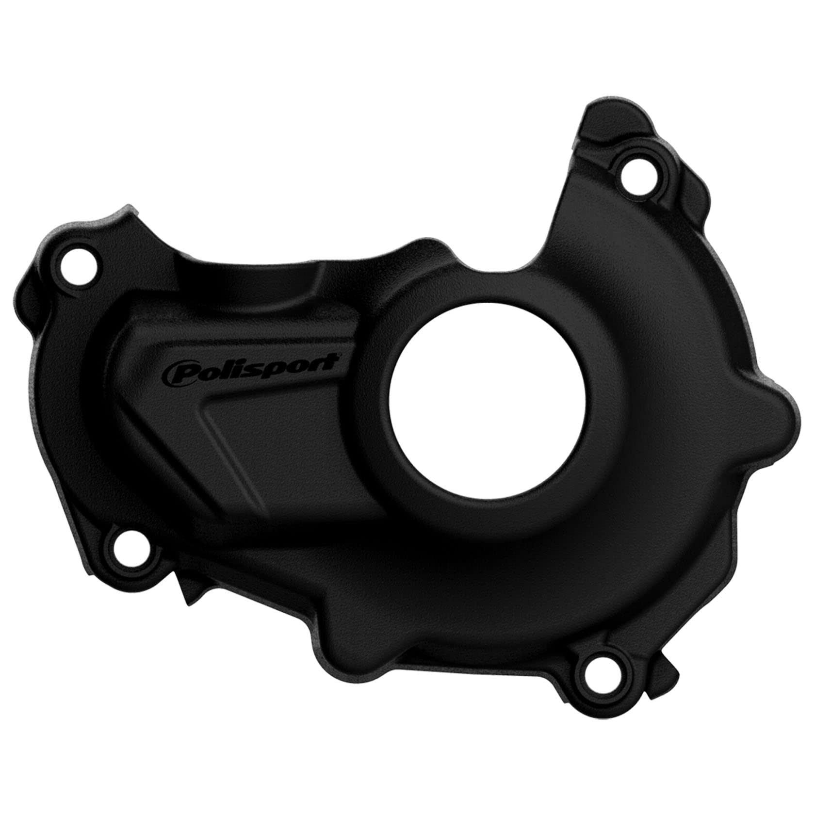 Polisport Black Ignition Cover Protector - Yamaha Yzf450 2014-17