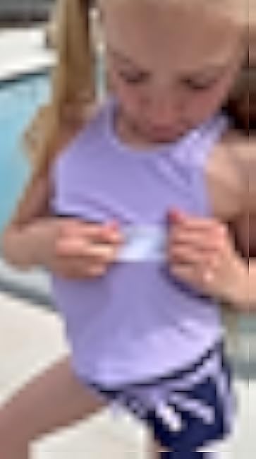 Belovance Girls Swimsuit Two Piece Tankini Bathing Suits Racerback Swimwear with Shorts Sport Kids Teen Beach Wear 5-14 Years