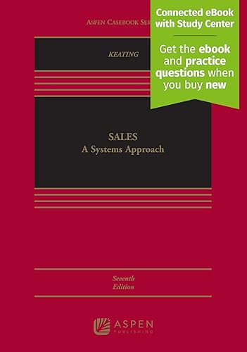 Sales: A Systems Approach [Connected eBook with Study Center] (Aspen Casebook)