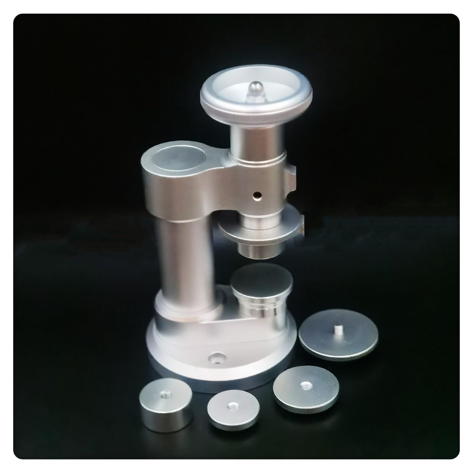 Herramienta de Cierre de Caja de Reloj de aleación de Aluminio para reemplazo de batería, Herramienta de prensado de Relojes, máquina de prensado de Relojes de sobremesa