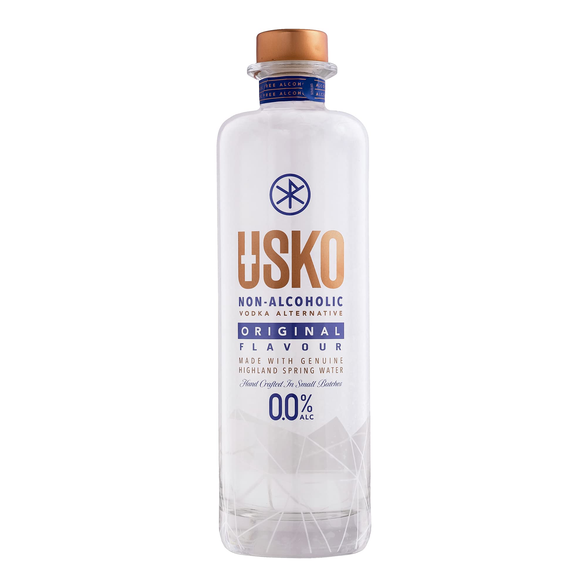1927 USKO Non Alcoholic Vodka 700ml | USKO Non Alcoholic Spirits | 0.0% ABV. Non Alcoholic Vodka Alternative (Original Vodka)