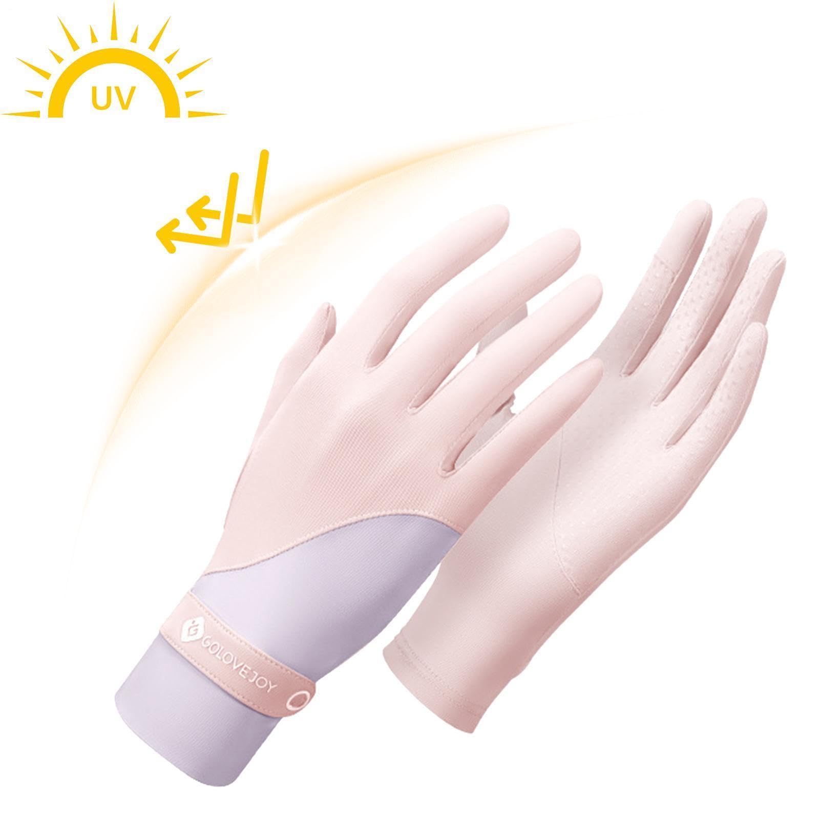 Guanti di protezione solare – Guanti traspiranti con sensazione di ghiaccio, guanti da pesca, vela, kayak, canottaggio, attrezzatura professionale UPF 50 Plus, protezione UV per guida ed escursionismo