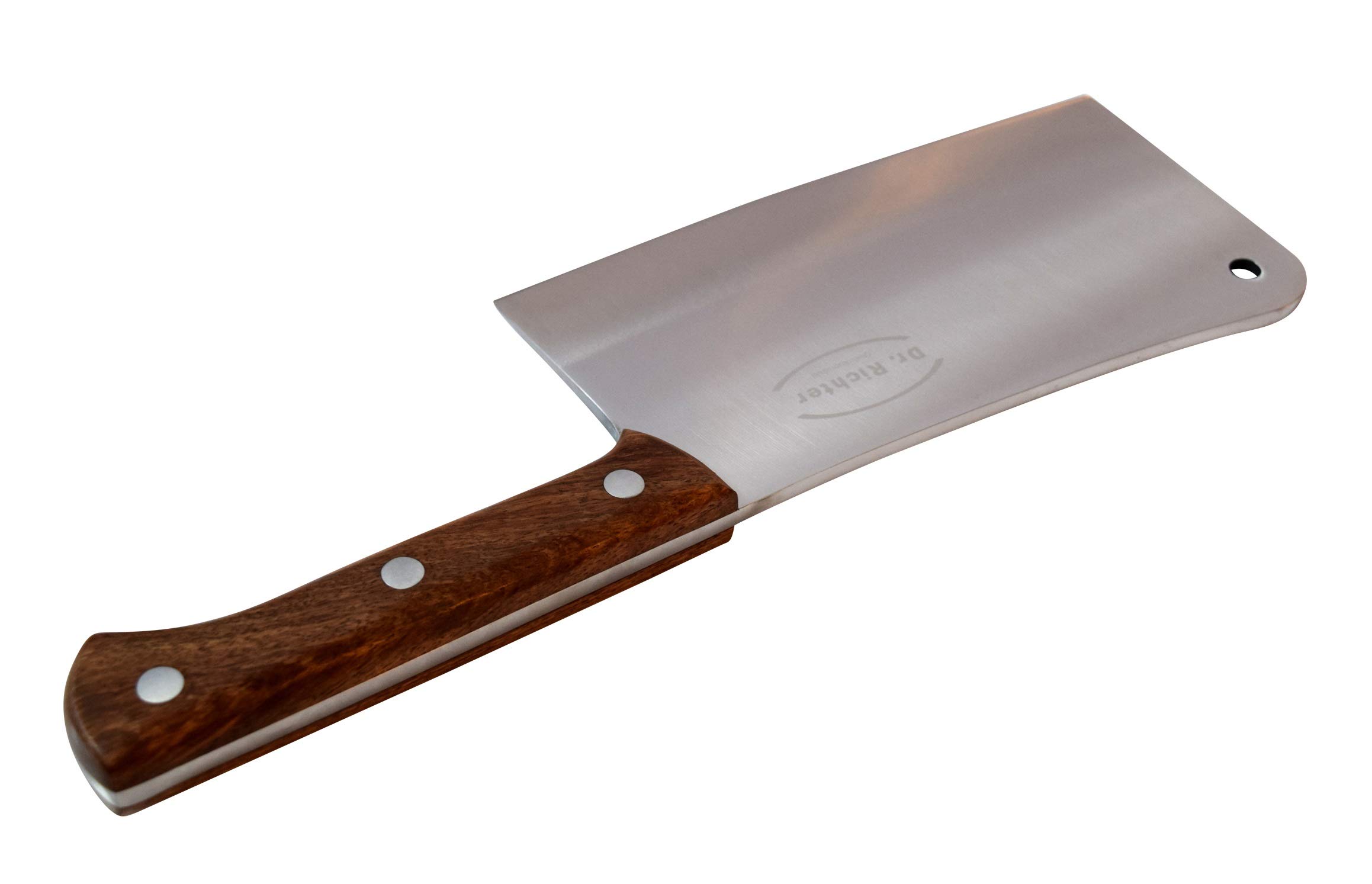 Schweres Hackmesser (ca. 1100 g) mit extradicker Klinge (5 mm) Metzgerbeil Knochenbeil