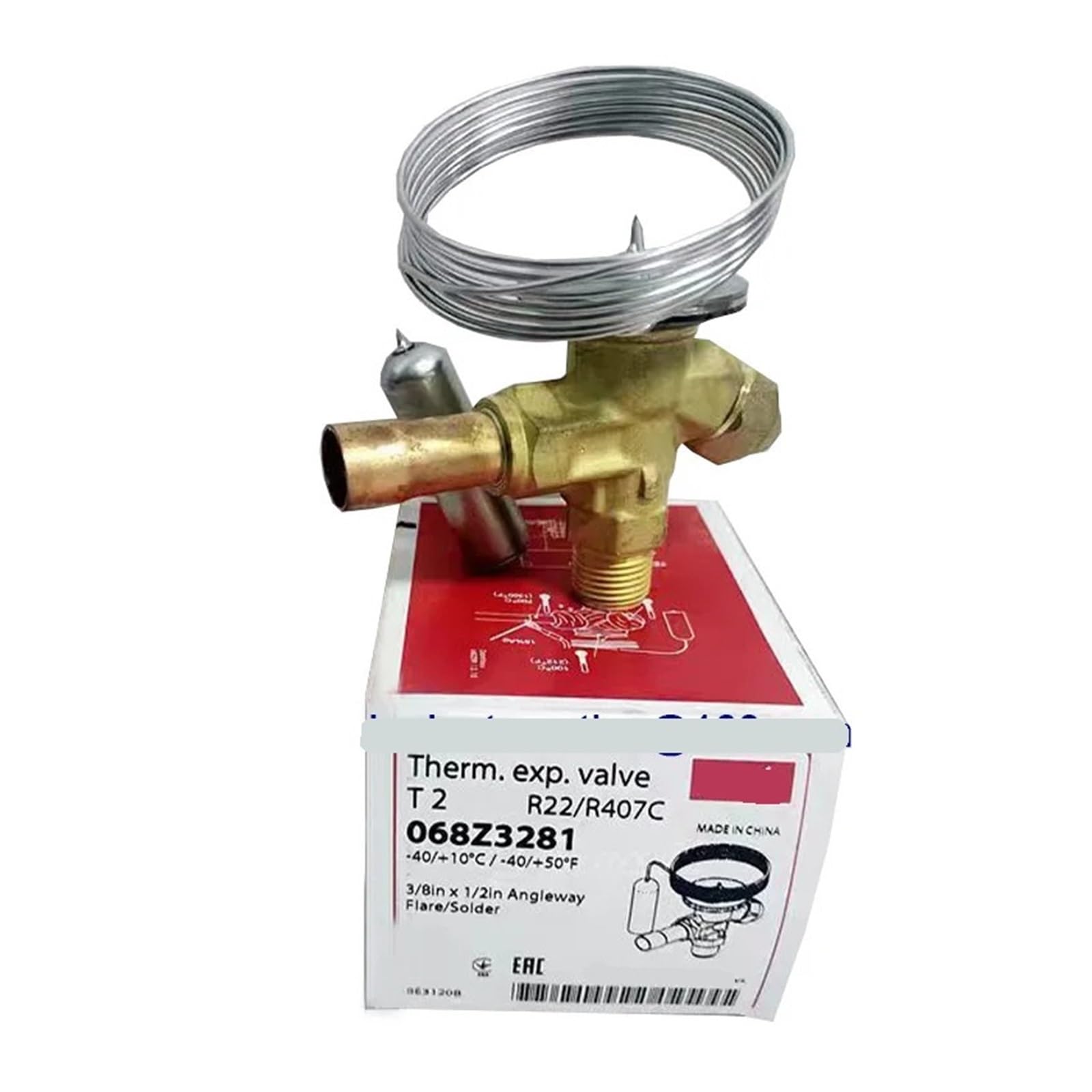 CLEUFWKO Expansion Valve T2 R22/R407C 068Z3281