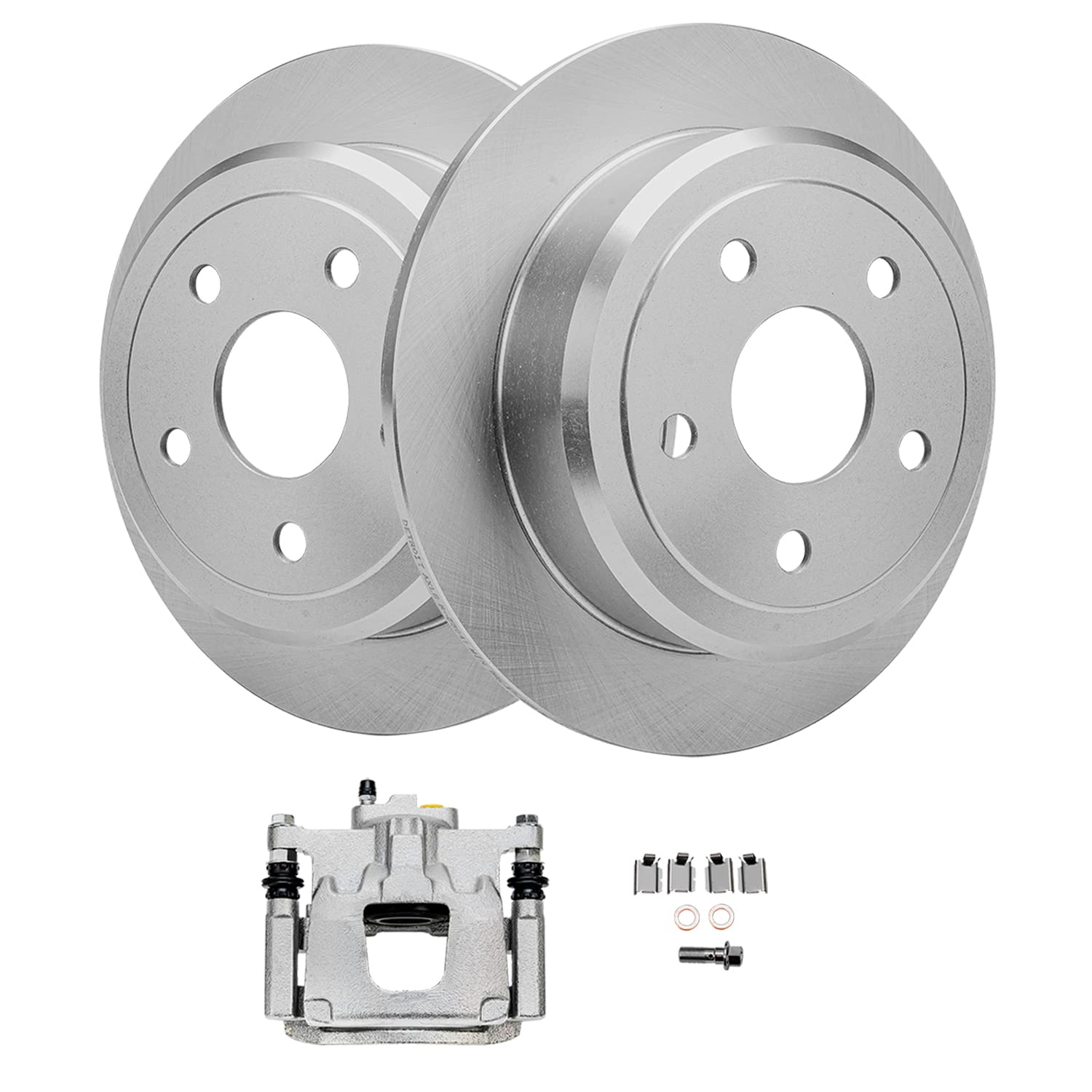 Detroit Axle - Rear Brake Kit for 2007-2017 Jeep Wrangler 2018 Wrangler JK