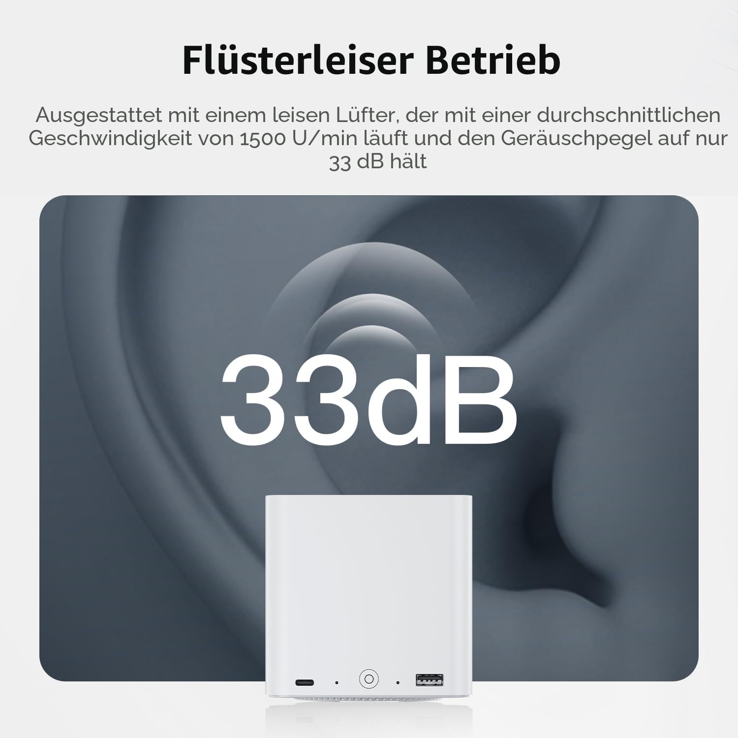 Beelink ME Mini PC, Desktop NAS Intel N95 12GB LPDDR5 1TB PCIe SSD, 6 x M.2 SSD Slots, Dual 2.5G LAN, WiFi 6, BT5.2, Windows 11 Home File Server/NAS Storage/Network Attached Storage