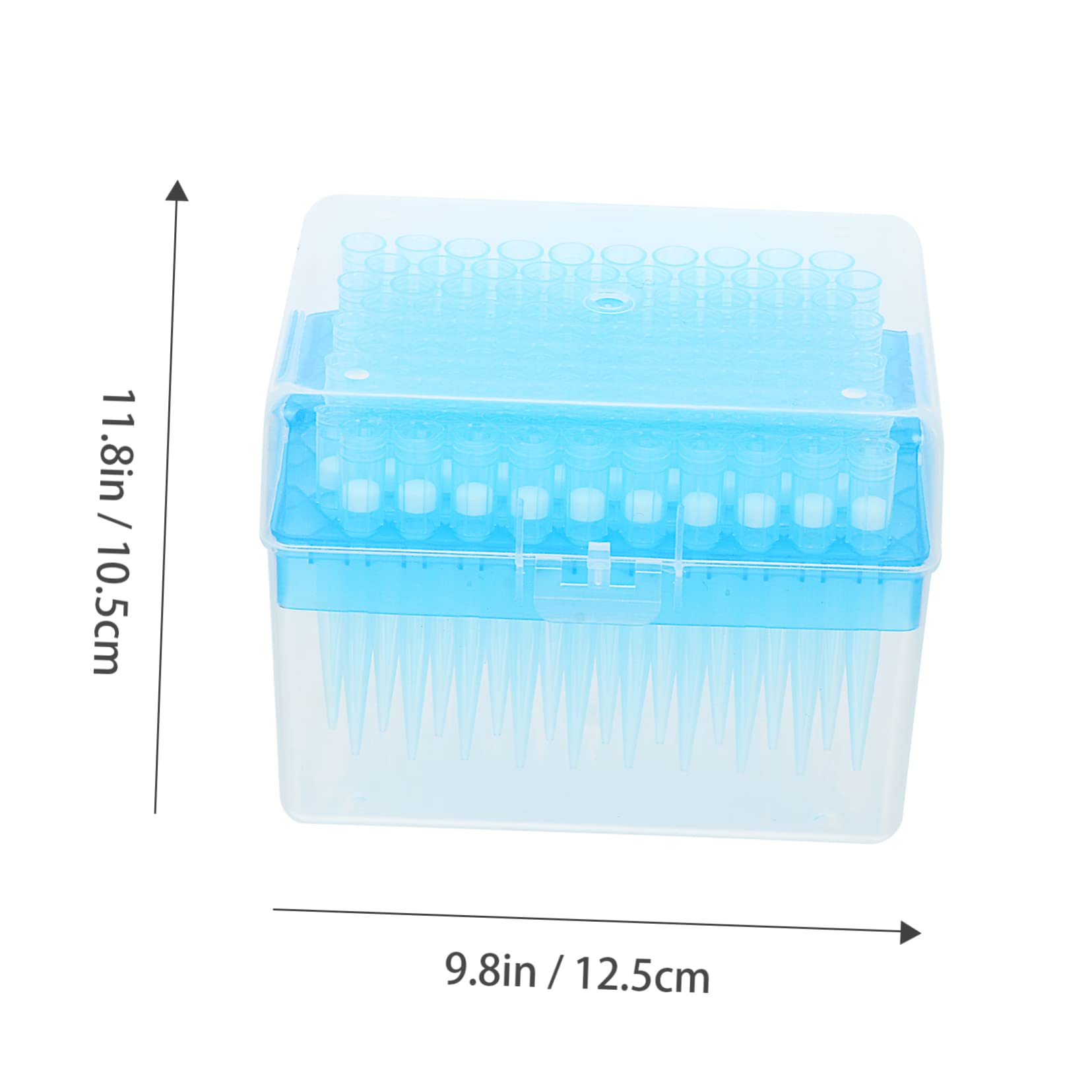 CIYODO 100pcs Disposable Plastic Perfect for Mini Pipettes Lab Pipettes 1ml Filter Element Suction Head Easy to Use Dispenser Tips