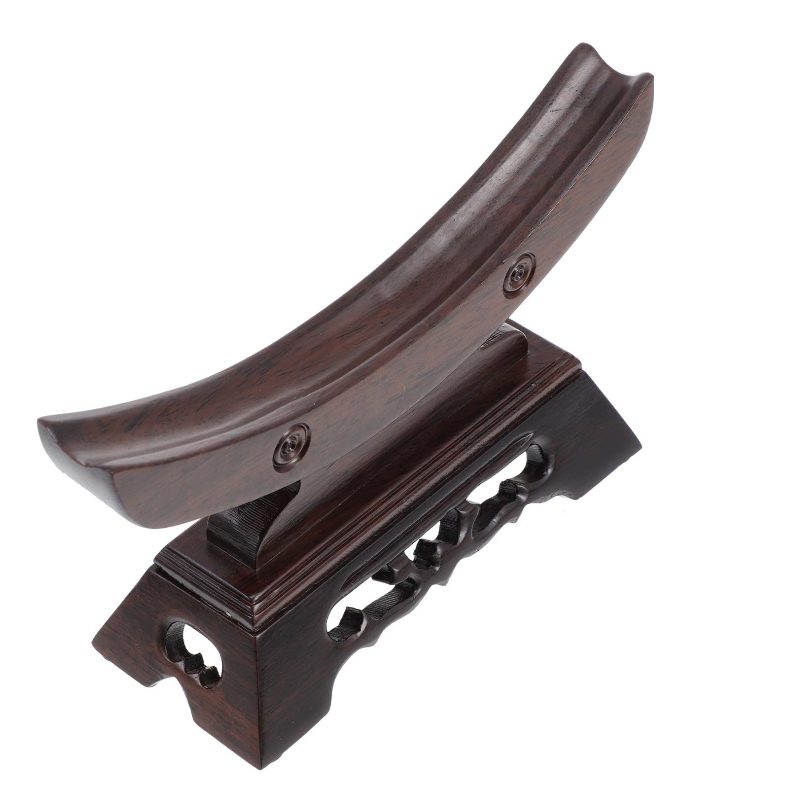 Soporte de Espada de Madera Estante de Espadas de Escritorio Portaespadas Decorativo para Decoración Hogar