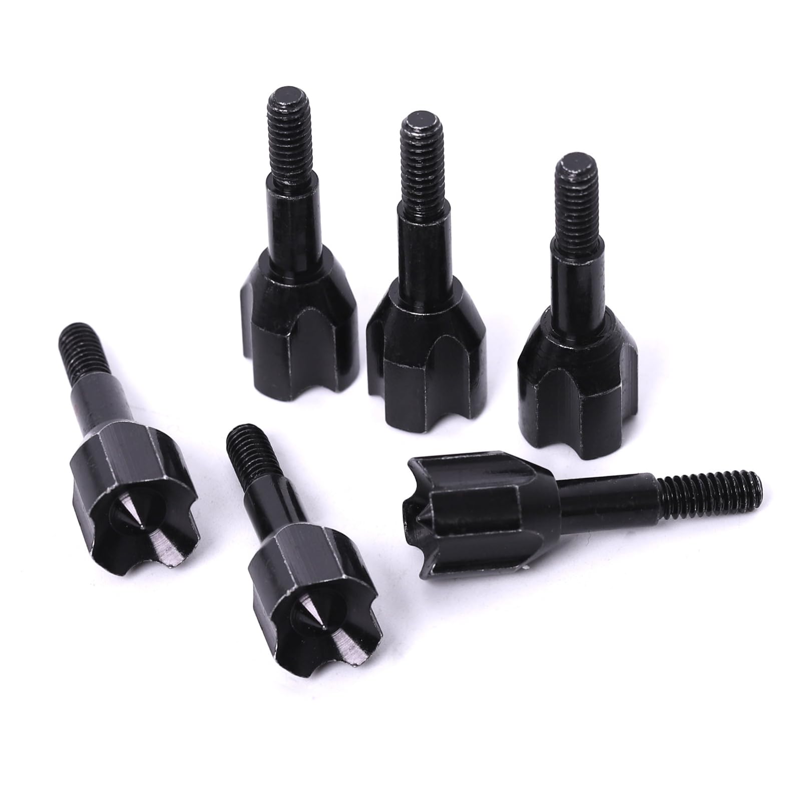 Lamehfyo 10pcs Archery Arrowhead Hunting Small Game Hammer Broadheads 100/130 Grains Screw-in Arrow Heads Arrow Tips Practice Field Points (100grain)