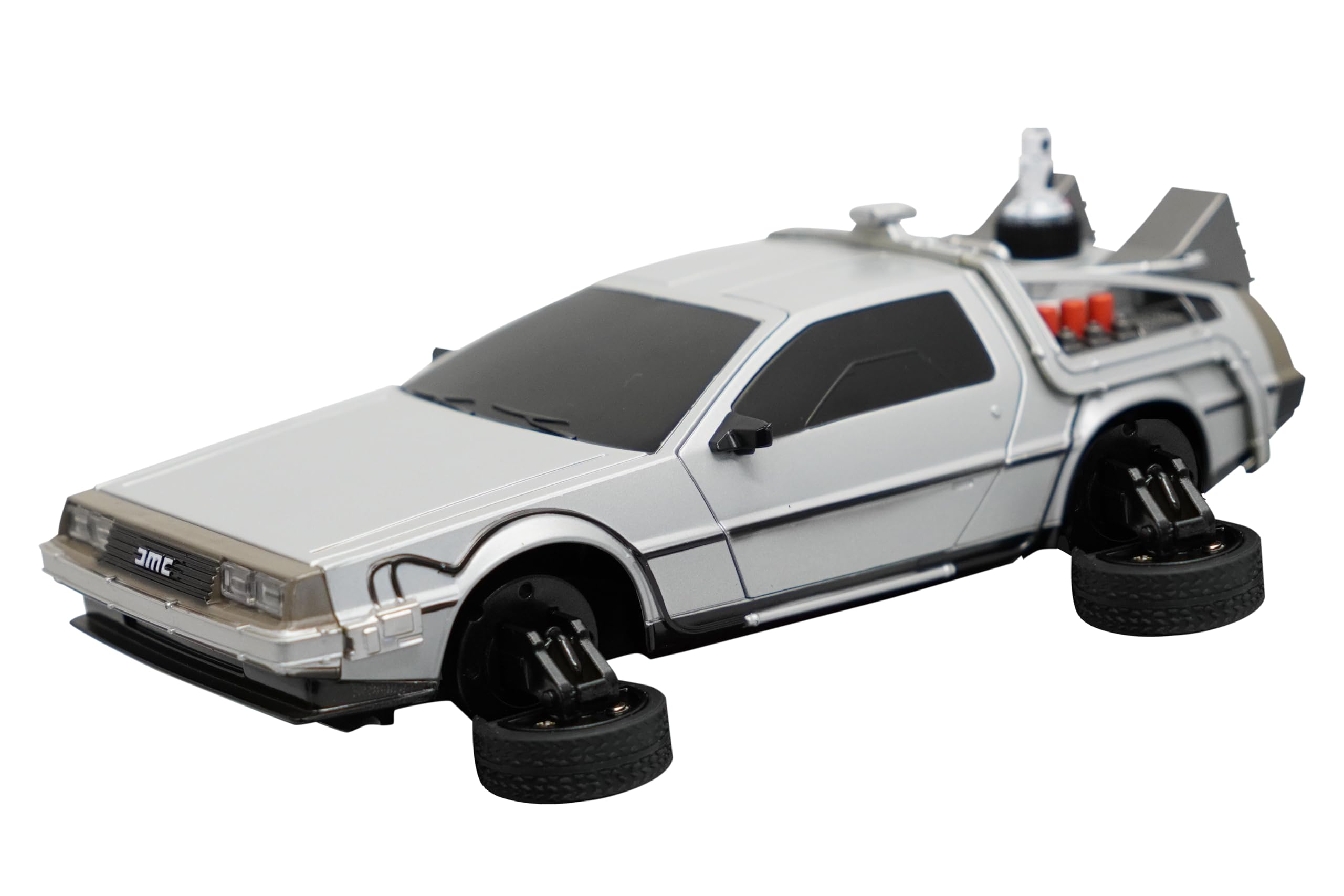 POKKAオリジナル　バックトゥザ フューチャー デロリアンモデルRCカー Amazon | pokka オリジナル バックトゥザフューチャー デロリアン RC
