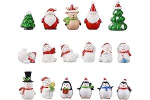 Captivating Christmas Miniature Ornaments: A Festive Array for Your Creative Endeavors