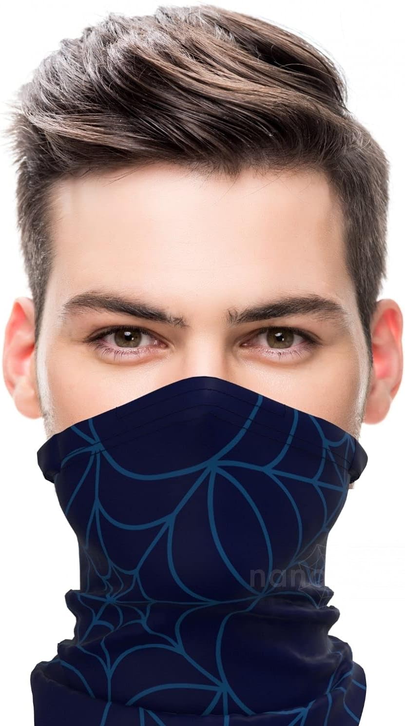 nanoSPACE Neck Gaiter Thin, Breathable Micro-Mesh® with Nanosilver® membrane 97-99.9% filter efficiency