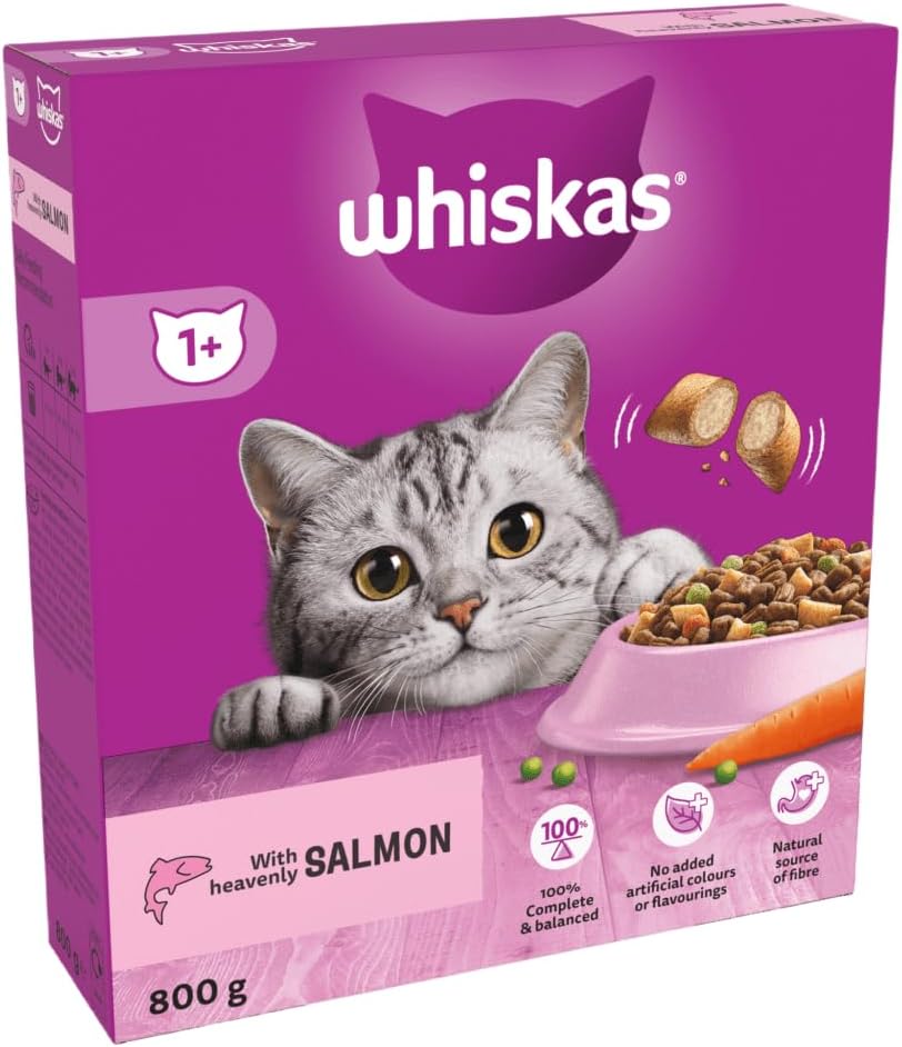 Whiskas 1+ Adult Sterile Complete Salmon 800g