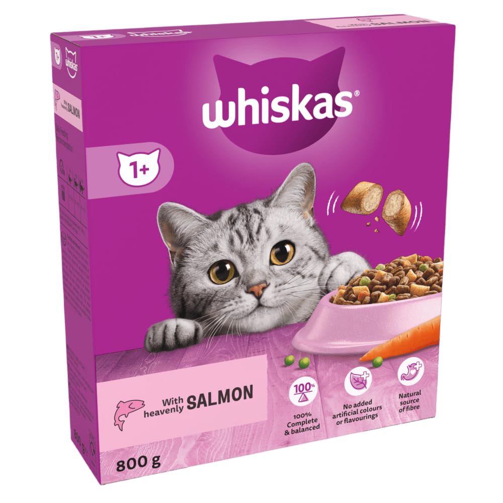 Whiskas 1+ Adult Sterile Complete Salmon 800g