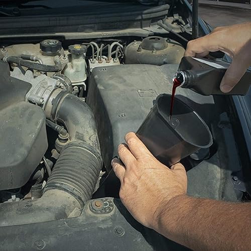 Miniatura 3 de LubriMatic 75-068 - Embudo de plástico de cuello largo, 2 cuartos de galón