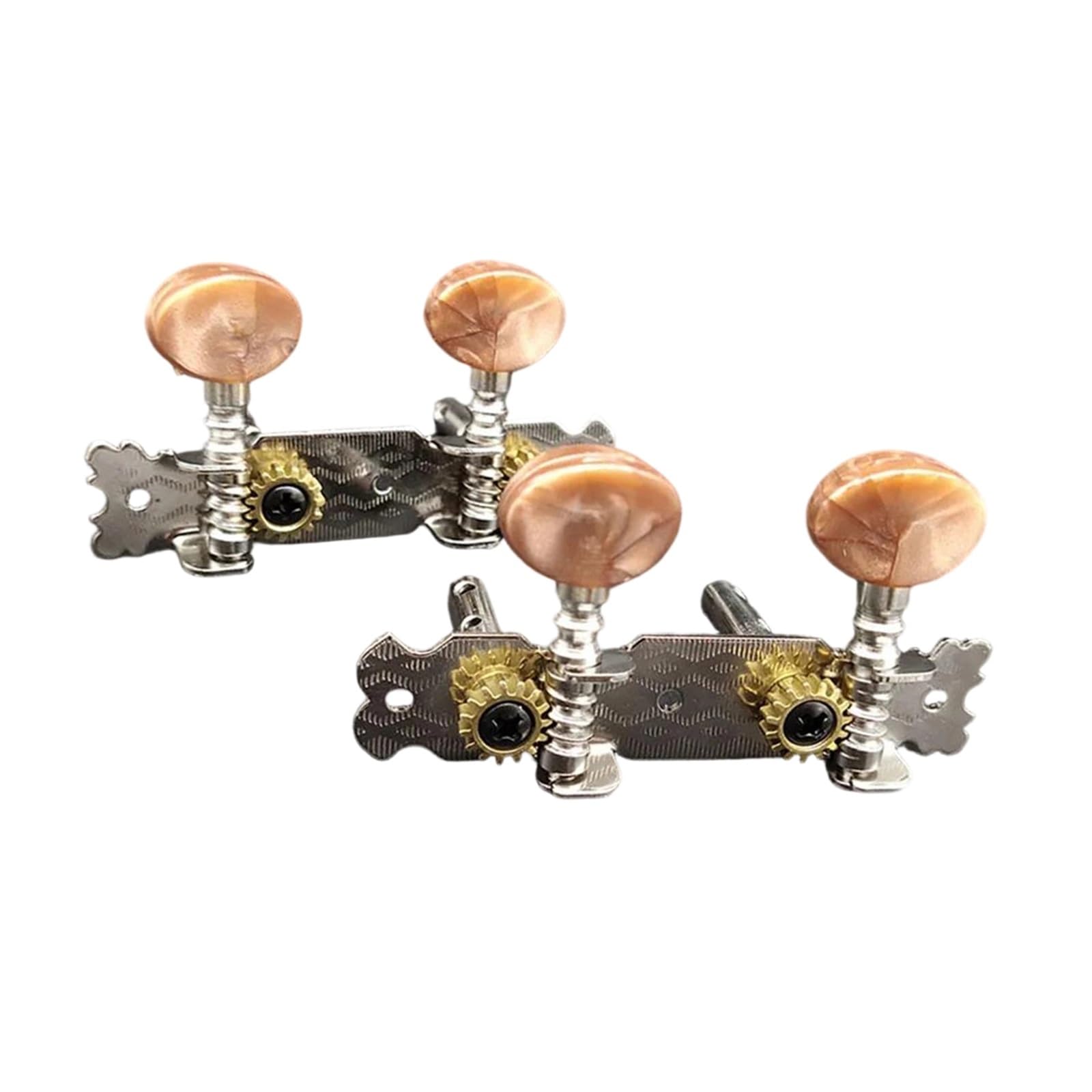 Akcesoria Do Pokręteł Do Strojenia Gitary Ukulele 4 Strunowe Kołki Do Strojenia Mini Gitara 2R2L Akcesoria Dla Początkujących