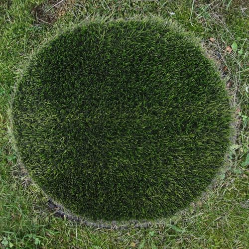 Césped artificial para tapas de alcantarilla que soluciona los puntos antiestéticos del jardín 6
