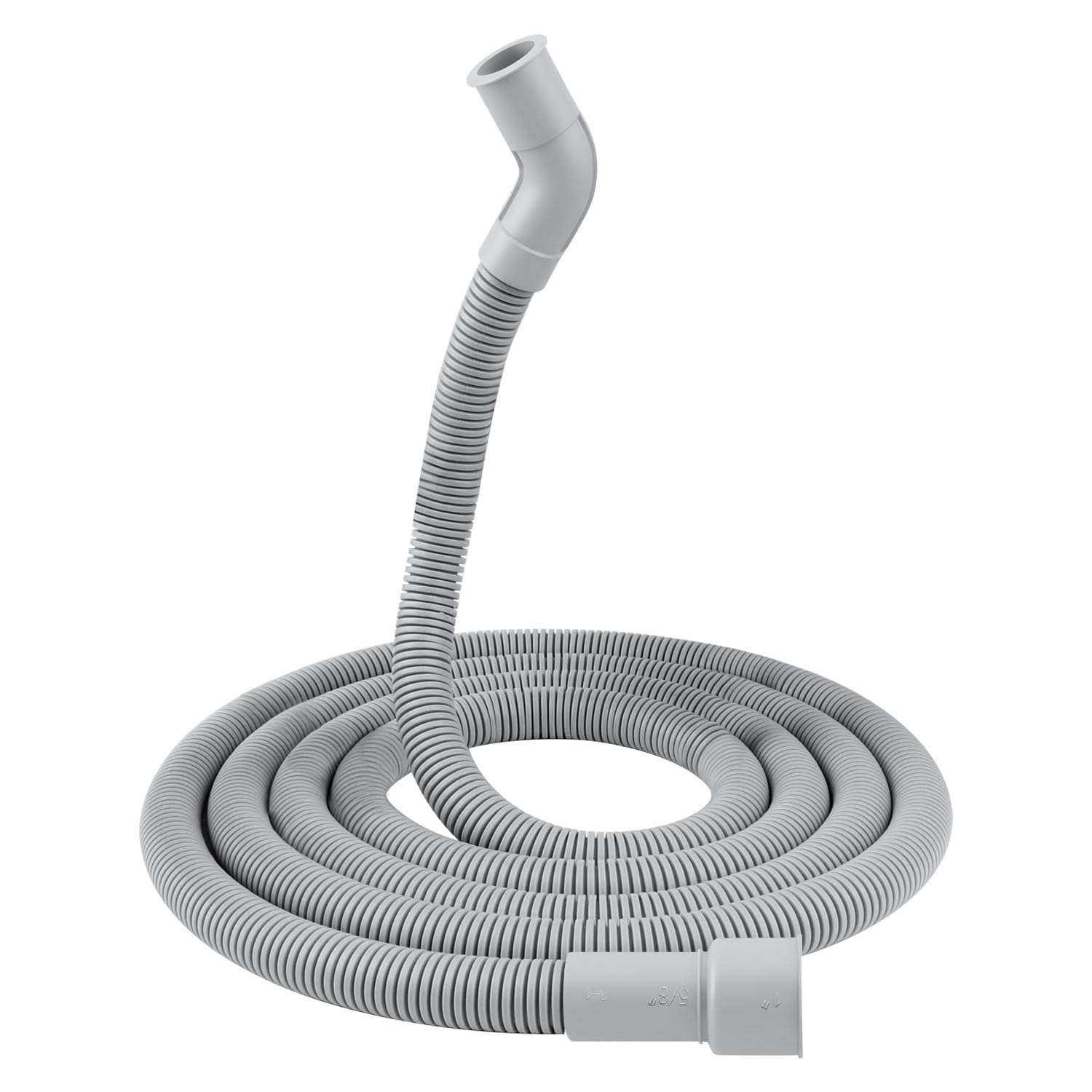 DD81-02636A Dishwasher Drain Hose with 2 Clamps Compatible with Samsung