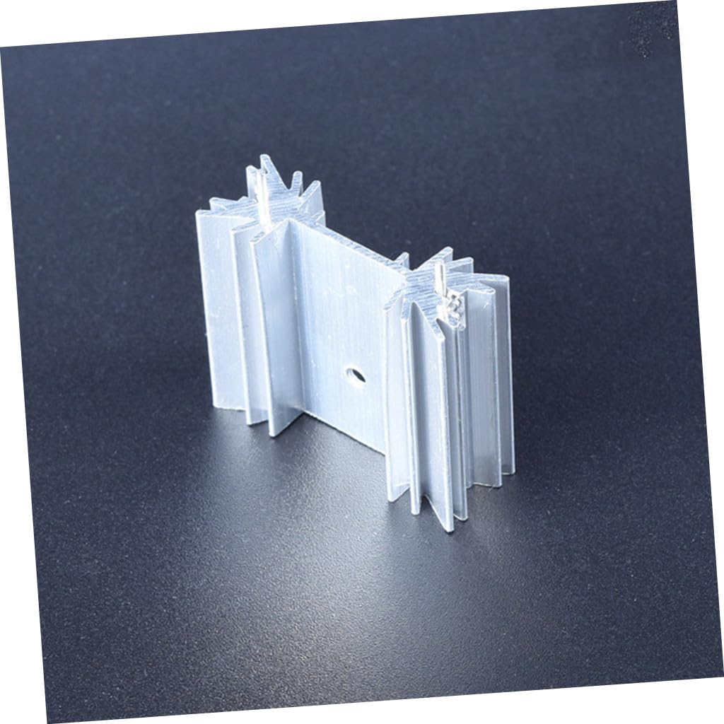 Dissipatore Argento 40 Alluminio To-220 in Pezzi Calore