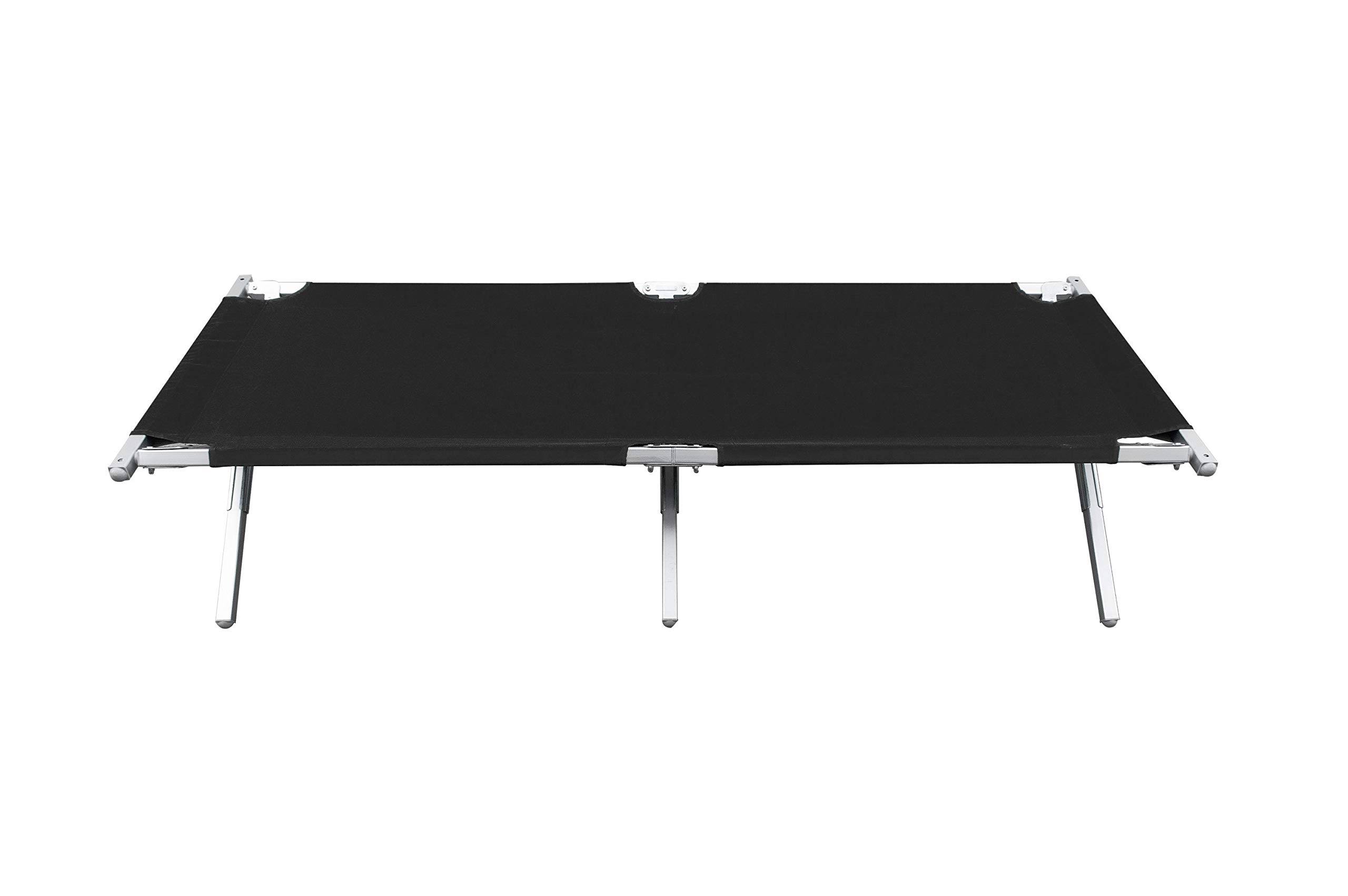 Relags Campingbett Travelchair Feldbett, schwarz, 210 cm, 054350
